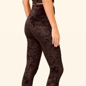 NWOT limited lululemon athletica Black Velvet Leggings